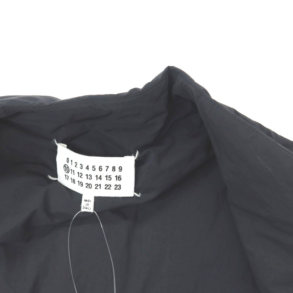 【中古】メゾン マルジェラ Maison Margiela ナイロン ノーカラー ボタンレス 中綿ブルゾン ネイビー【サイズ52】【 状態ランクB 】【 メンズ 】