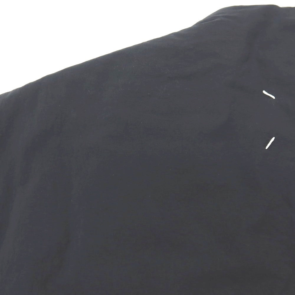 【中古】メゾン マルジェラ Maison Margiela ナイロン ノーカラー ボタンレス 中綿ブルゾン ネイビー【サイズ52】【 状態ランクB 】【 メンズ 】