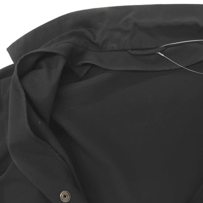 【中古】ジルサンダー JIL SANDER ストレッチ ポリエステル シャツブルゾン ブラック【サイズ48】【 状態ランクC 】【 メンズ 】