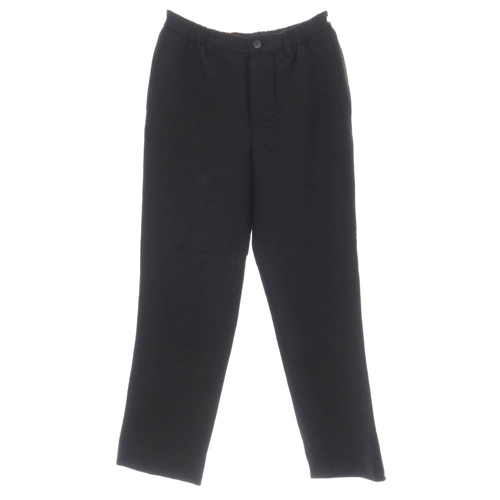 【中古】イッセイミヤケ メン ISSEY MIYAKE MEN リネンリヨセル イージーカジュアルスラックスパンツ ブラック【サイズ1】【 状態ランクC 】【 メンズ 】