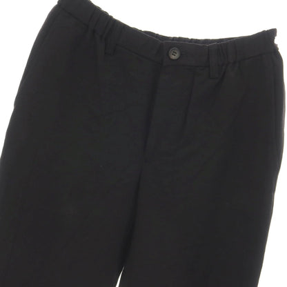 【中古】イッセイミヤケ メン ISSEY MIYAKE MEN リネンリヨセル イージーカジュアルスラックスパンツ ブラック【サイズ1】【 状態ランクC 】【 メンズ 】