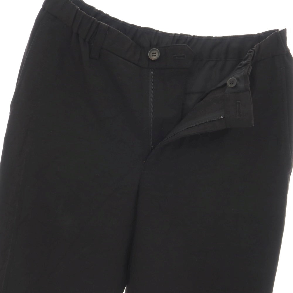 【中古】イッセイミヤケ メン ISSEY MIYAKE MEN リネンリヨセル イージーカジュアルスラックスパンツ ブラック【サイズ1】【 状態ランクC 】【 メンズ 】