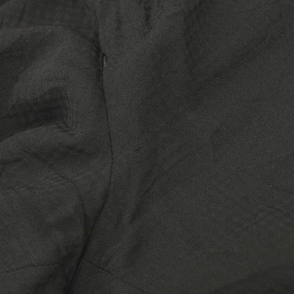 【中古】イッセイミヤケ メン ISSEY MIYAKE MEN シワ加工 ウールキュプラ チェック イージーカジュアルスラックスパンツ ブラック【サイズ1】【 状態ランクB 】【 メンズ 】