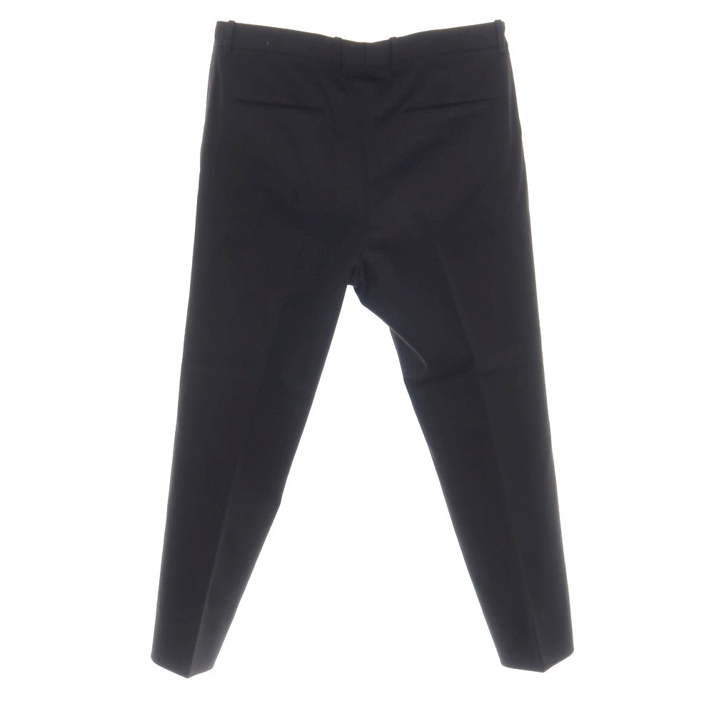 【中古】ジルサンダー JIL SANDER ストレッチ ツイルコットン カジュアルスラックスパンツ ブラック【サイズ50】【 状態ランクB 】【 メンズ 】