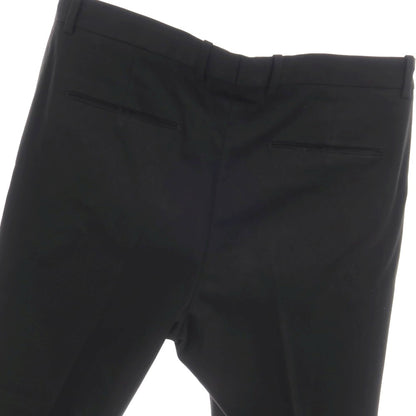 【中古】ジルサンダー JIL SANDER ストレッチ ツイルコットン カジュアルスラックスパンツ ブラック【サイズ50】【 状態ランクB 】【 メンズ 】
