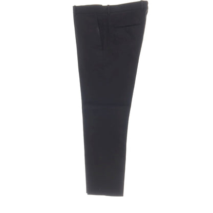 【中古】ジルサンダー JIL SANDER ストレッチ ツイルコットン カジュアルスラックスパンツ ブラック【サイズ50】【 状態ランクB 】【 メンズ 】