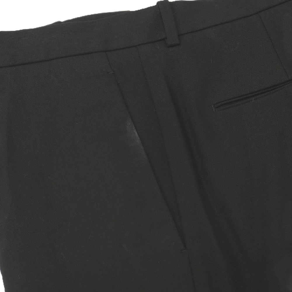 【中古】ジルサンダー JIL SANDER ストレッチ ツイルコットン カジュアルスラックスパンツ ブラック【サイズ50】【 状態ランクB 】【 メンズ 】