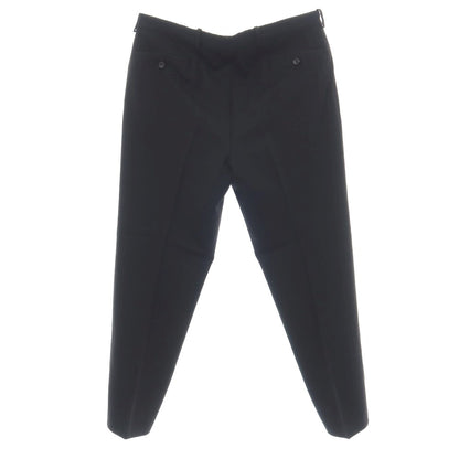 【中古】ジルサンダー JIL SANDER ウール ドレススラックスパンツ ブラック【サイズ50】【 状態ランクC 】【 メンズ 】