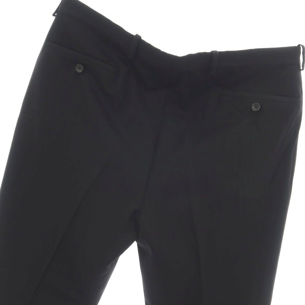 【中古】ジルサンダー JIL SANDER ウール ドレススラックスパンツ ブラック【サイズ50】【 状態ランクC 】【 メンズ 】