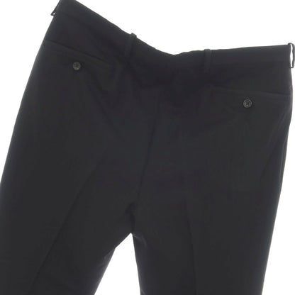 【中古】ジルサンダー JIL SANDER ウール ドレススラックスパンツ ブラック【サイズ50】【 状態ランクC 】【 メンズ 】