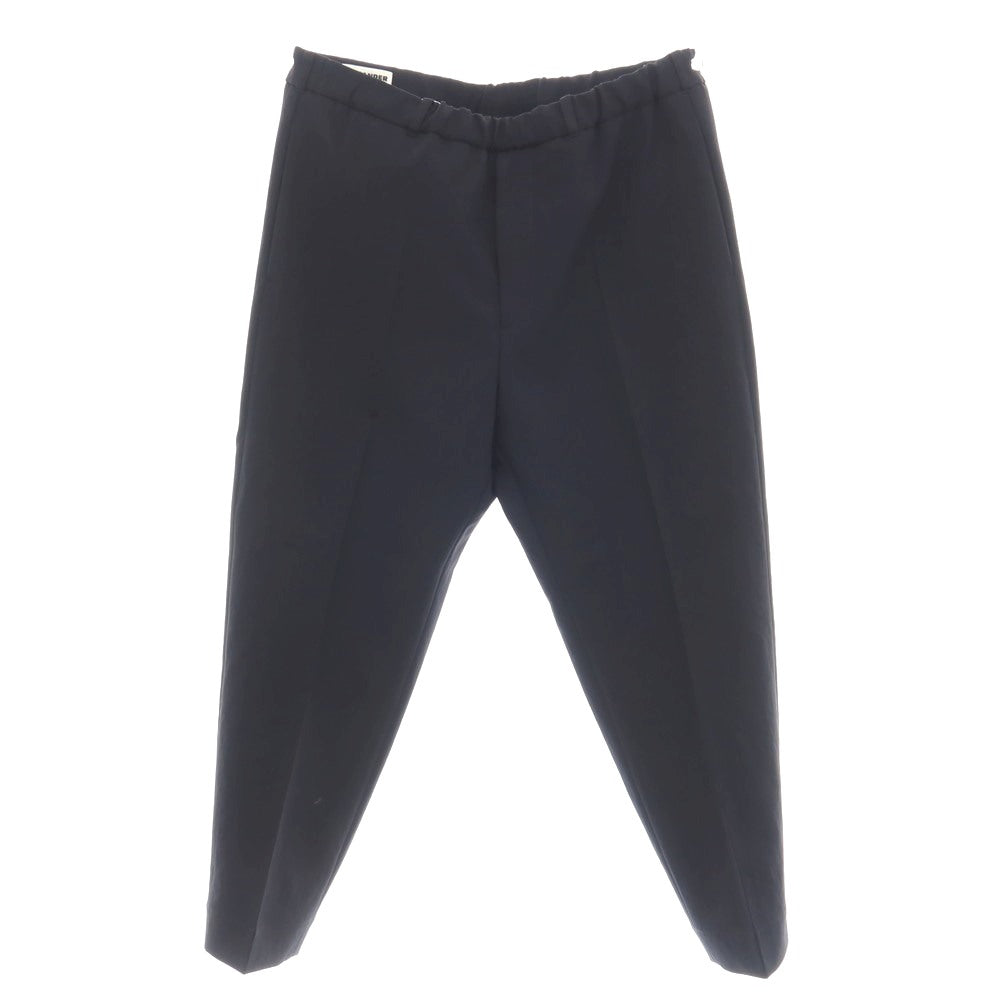 【中古】ジルサンダー JIL SANDER ポリエステル イージースラックスパンツ ネイビー【サイズ48】【 状態ランクB 】【 メンズ 】