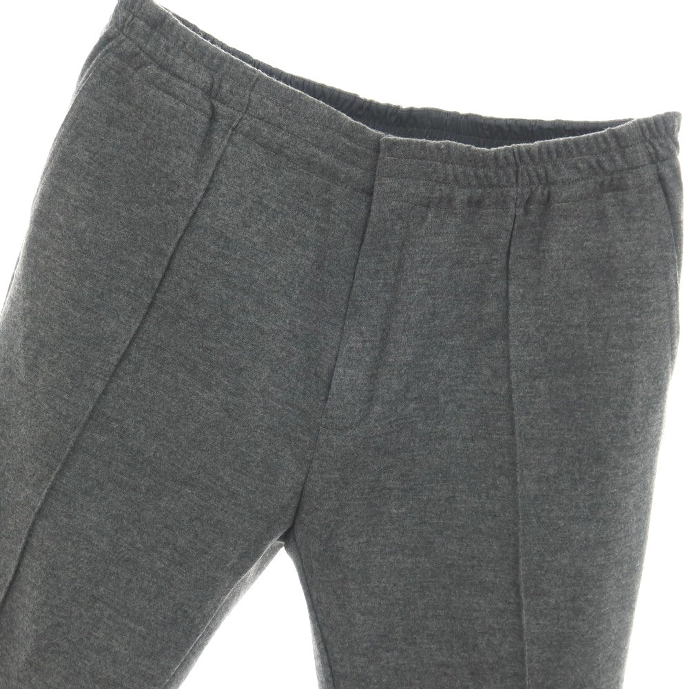 【中古】ジルサンダー JIL SANDER ウール ジャージー イージー カジュアルスラックスパンツ グレー【サイズL】【 状態ランクB 】【 メンズ 】