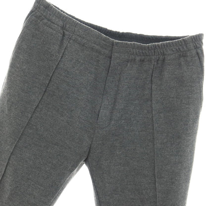 【中古】ジルサンダー JIL SANDER ウール ジャージー イージー カジュアルスラックスパンツ グレー【サイズL】【 状態ランクB 】【 メンズ 】