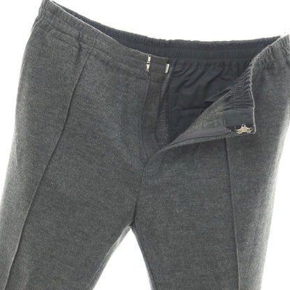 【中古】ジルサンダー JIL SANDER ウール ジャージー イージー カジュアルスラックスパンツ グレー【サイズL】【 状態ランクB 】【 メンズ 】