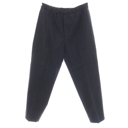 【中古】ジルサンダー JIL SANDER ストレッチ ツイルコットン イージースラックスパンツ ネイビー【サイズ50】【 状態ランクB 】【 メンズ 】