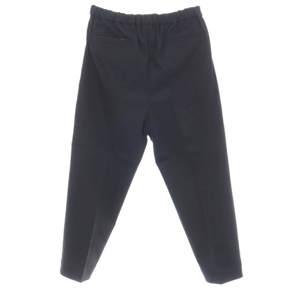 【中古】ジルサンダー JIL SANDER ストレッチ ツイルコットン イージースラックスパンツ ネイビー【サイズ50】【 状態ランクB 】【 メンズ 】
