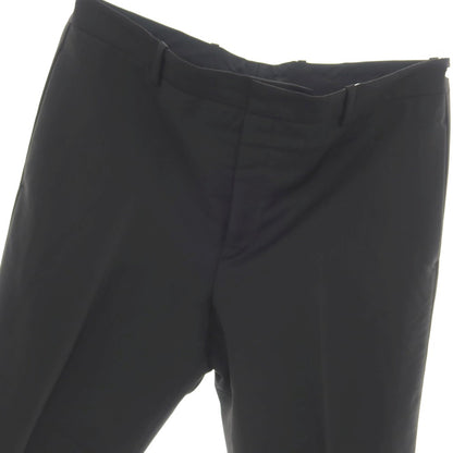 【中古】ジルサンダー JIL SANDER ウール ドレススラックスパンツ ブラック【サイズ48】【 状態ランクC 】【 メンズ 】