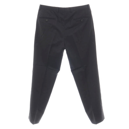 【中古】ジルサンダー JIL SANDER ウールカシミヤ ドレススラックスパンツ ブラック【サイズ48】【 状態ランクC 】【 メンズ 】