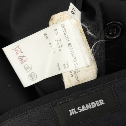 【中古】ジルサンダー JIL SANDER ウールカシミヤ ドレススラックスパンツ ブラック【サイズ48】【 状態ランクC 】【 メンズ 】