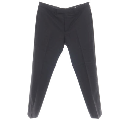 【中古】ディオールオム Dior Homme ウール ドレススラックスパンツ ブラック【サイズ48】【 状態ランクB 】【 メンズ 】