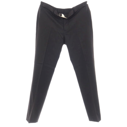 【中古】ディオールオム Dior Homme ウール ドレススラックスパンツ ブラック【サイズ48】【 状態ランクB 】【 メンズ 】