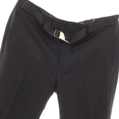 【中古】ディオールオム Dior Homme ウール ドレススラックスパンツ ブラック【サイズ48】【 状態ランクB 】【 メンズ 】