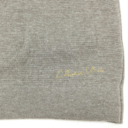 【中古】チャーリーヴァイス CHALIE VICE コットンアクリル クルーネック プルオーバーニット グレー【サイズM】【 状態ランクB 】【 メンズ 】