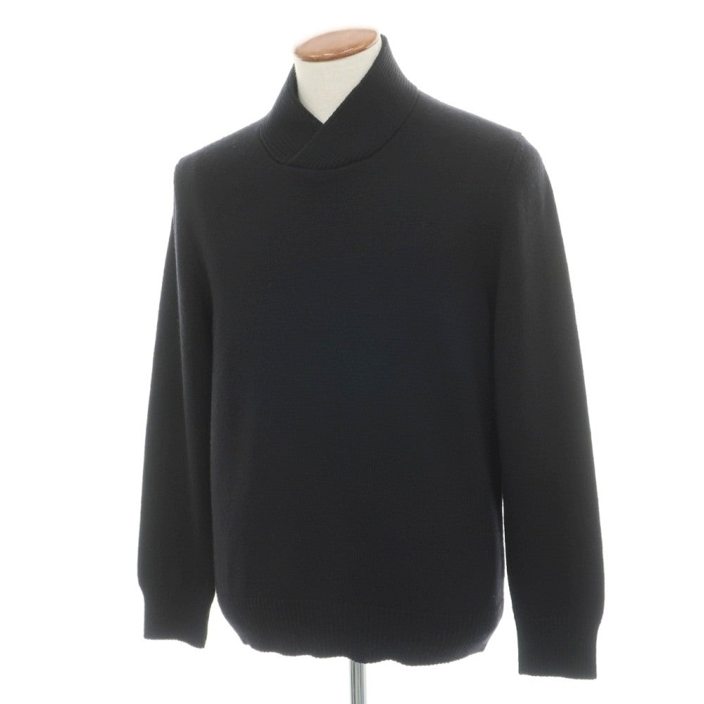 【中古】マルタンマルジェラフォーティーン Martin Margiela 14 ウール プルオーバーニット ブラック【サイズM】【 状態ランクB 】【 メンズ 】