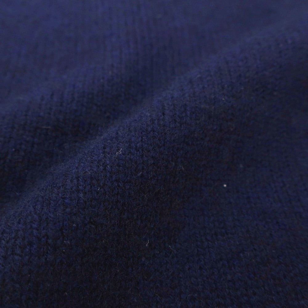 【中古】ダンヒル Dunhill SPORT カシミヤ Vネック プルオーバーニット ネイビー【サイズ3】【 状態ランクB 】【 メンズ 】