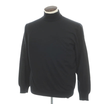 【中古】クルチアーニ CRUCIANI カシミヤ ハイネック プルオーバーニット ブラック【サイズ52】【 状態ランクB 】【 メンズ 】