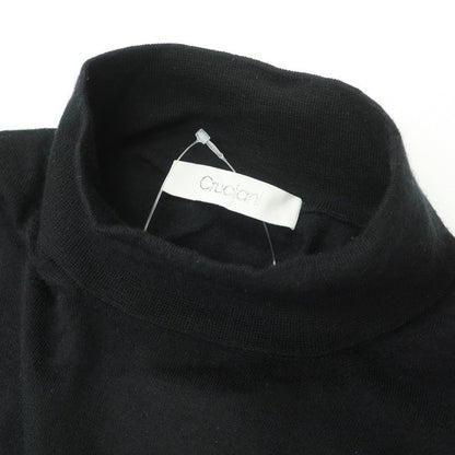 【中古】クルチアーニ CRUCIANI カシミヤ ハイネック プルオーバーニット ブラック【サイズ52】【 状態ランクB 】【 メンズ 】