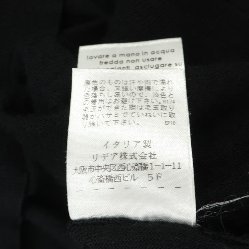 【中古】クルチアーニ CRUCIANI カシミヤ ハイネック プルオーバーニット ブラック【サイズ52】【 状態ランクB 】【 メンズ 】