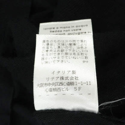 【中古】クルチアーニ CRUCIANI カシミヤ ハイネック プルオーバーニット ブラック【サイズ52】【 状態ランクB 】【 メンズ 】
