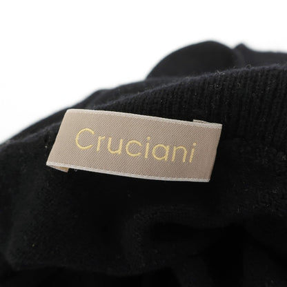 【中古】クルチアーニ CRUCIANI カシミヤ タートルネック プルオーバーニット ブラック【サイズ48】【 状態ランクB 】【 メンズ 】