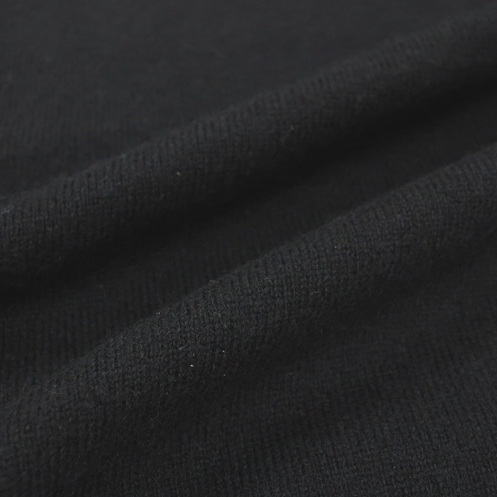 【中古】キートン Kiton カシミヤ クルーネック プルオーバーニット ブラック【サイズ48】【 状態ランクB 】【 メンズ 】