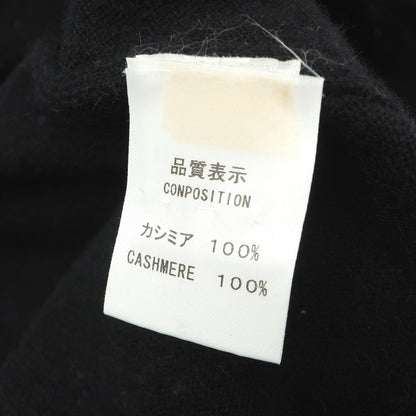 【中古】キートン Kiton カシミヤ クルーネック プルオーバーニット ブラック【サイズ48】【 状態ランクB 】【 メンズ 】