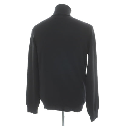 【中古】ジルサンダー JIL SANDER カシミヤ系 タートルネック プルオーバーニット ブラック【サイズ表記なし（L位）】【 状態ランクB 】【 メンズ 】