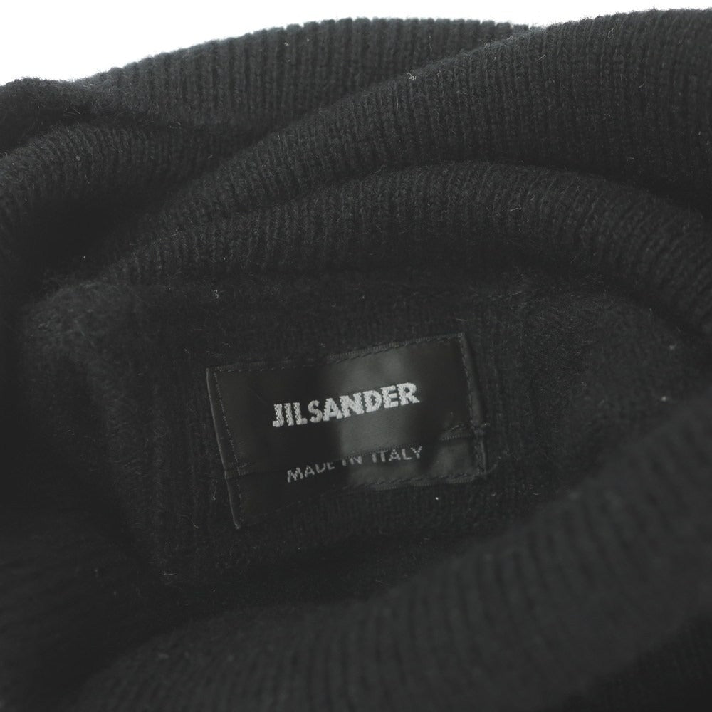 【中古】ジルサンダー JIL SANDER カシミヤ系 タートルネック プルオーバーニット ブラック【サイズ表記なし（L位）】【 状態ランクB 】【 メンズ 】