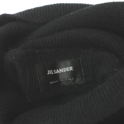 【中古】ジルサンダー JIL SANDER カシミヤ系 タートルネック プルオーバーニット ブラック【サイズ表記なし（L位）】【 状態ランクB 】【 メンズ 】