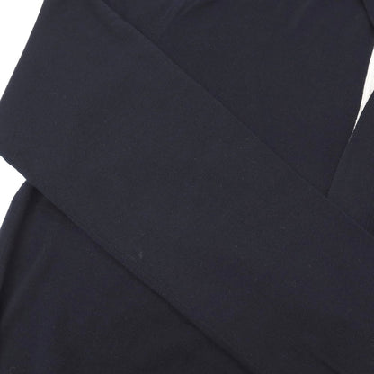 【中古】ジルサンダー JIL SANDER コットン 長袖 ポロニット ネイビー【サイズ48】【 状態ランクB 】【 メンズ 】