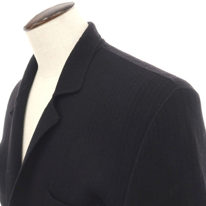 【中古】ジルサンダー JIL SANDER ウール ジャケット型 3B カーディガン ブラック【サイズ50】【 状態ランクB 】【 メンズ 】