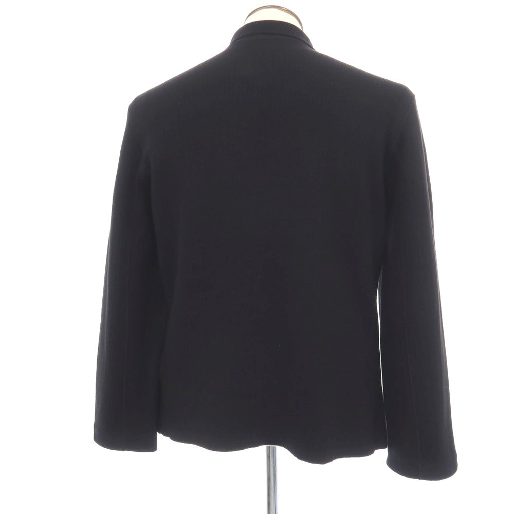 【中古】ジルサンダー JIL SANDER ウール ジャケット型 3B カーディガン ブラック【サイズ50】【 状態ランクB 】【 メンズ 】