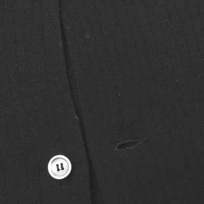 【中古】ジルサンダー JIL SANDER ウール ジャケット型 3B カーディガン ブラック【サイズ50】【 状態ランクB 】【 メンズ 】