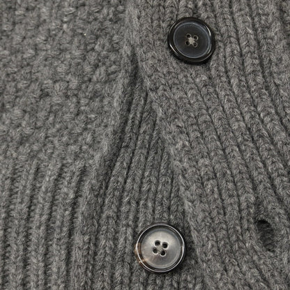 【中古】ジルサンダー JIL SANDER ウール テーラードカラー カーディガン グレー【サイズ48】【 状態ランクB 】【 メンズ 】