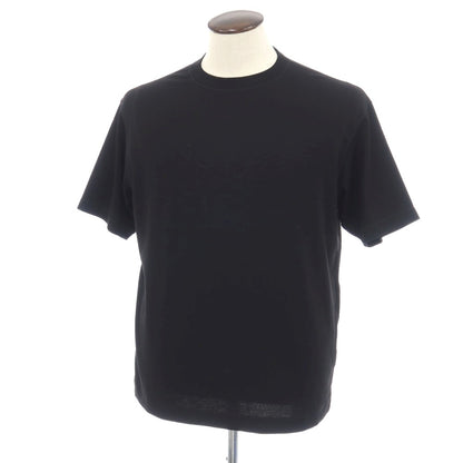 【中古】ビオトープ BIOTOP ウールナイロン クルーネック 半袖Ｔシャツ ブラック【サイズL】【 状態ランクB 】【 メンズ 】