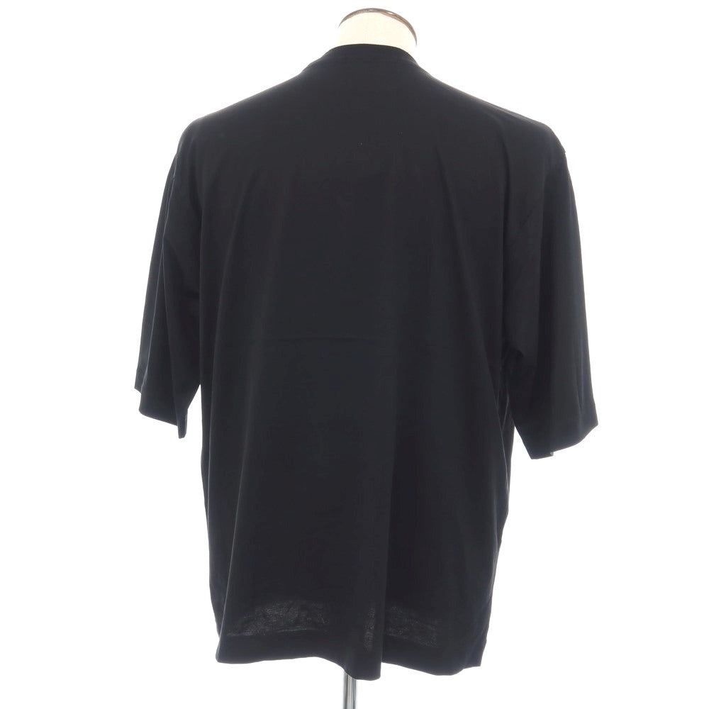 【中古】ロエフ LOEFF コットン クルーネック 半袖Ｔシャツ ブラック【サイズ2】【 状態ランクB 】【 メンズ 】