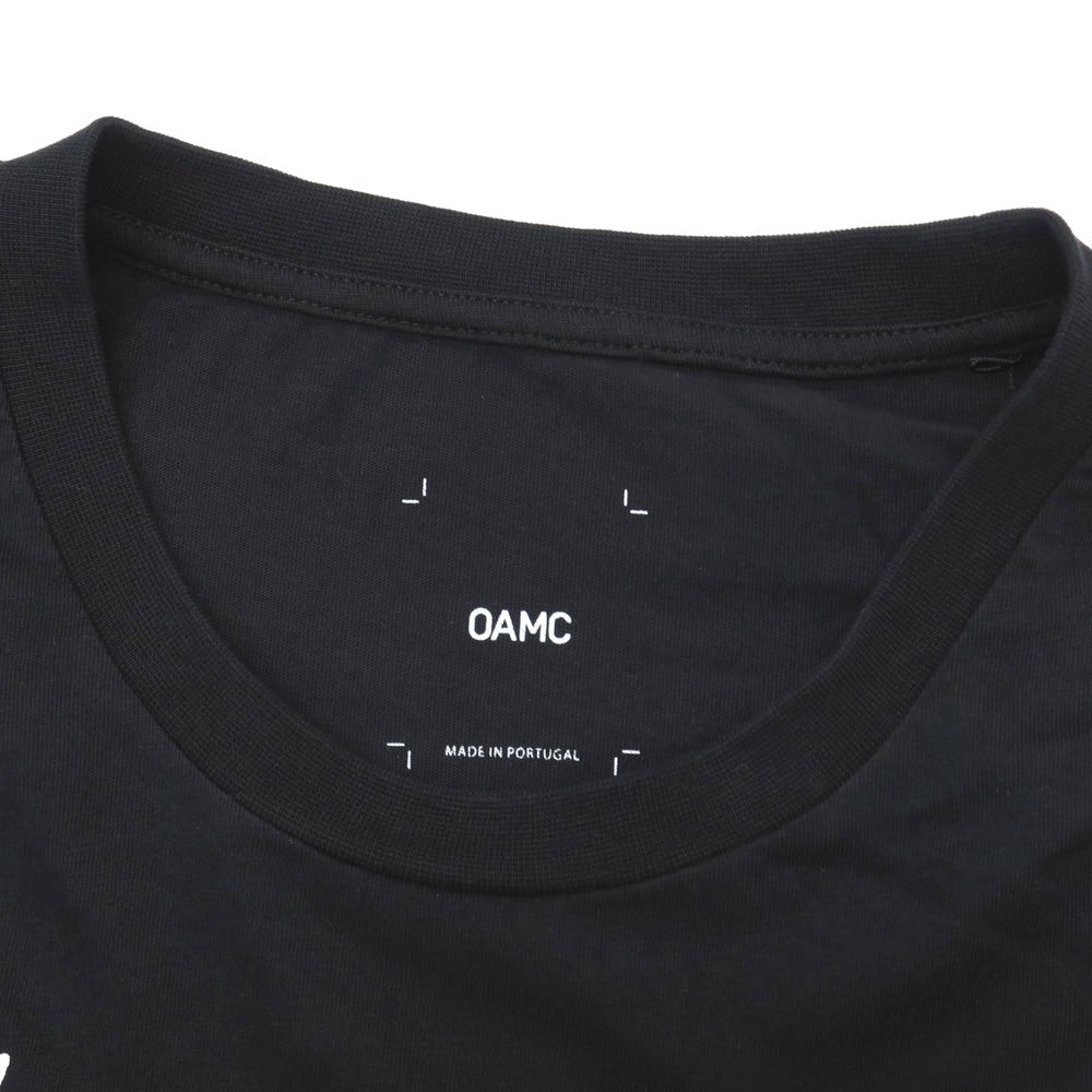 【中古】オーエーエムシー OAMC Dream Logic コットン クルーネック 半袖Ｔシャツ ブラック【サイズL】【 状態ランクB 】【 メンズ 】