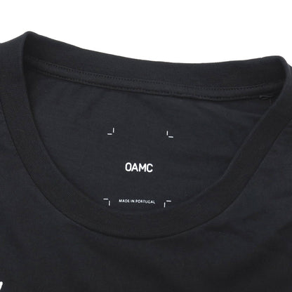 【中古】オーエーエムシー OAMC Dream Logic コットン クルーネック 半袖Ｔシャツ ブラック【サイズL】【 状態ランクB 】【 メンズ 】