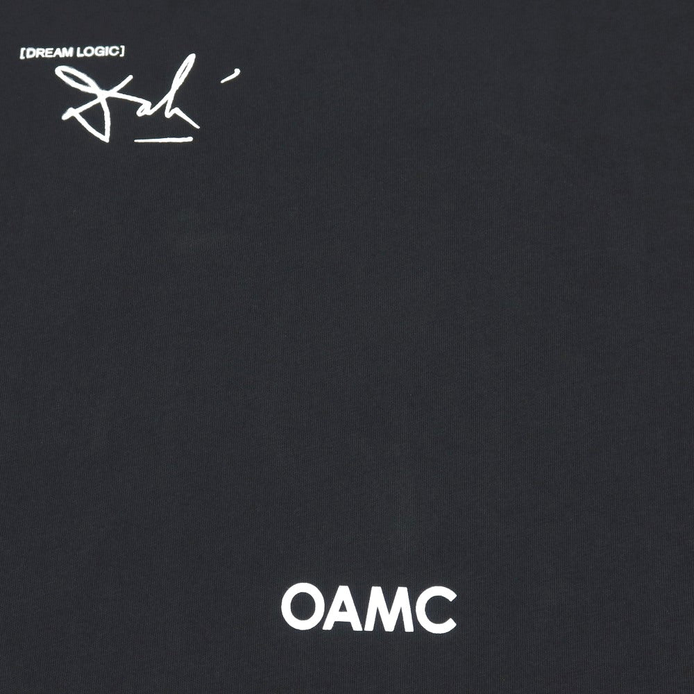 【中古】オーエーエムシー OAMC Dream Logic コットン クルーネック 半袖Ｔシャツ ブラック【サイズL】【 状態ランクB 】【 メンズ 】