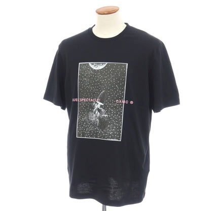 【中古】オーエーエムシー OAMC QUEL SPECTACLE コットン クルーネック 半袖Ｔシャツ ブラック【サイズL】【 状態ランクA 】【 メンズ 】